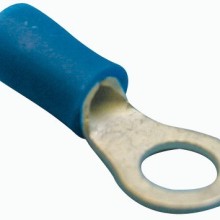 Wiring Connectors Blue Ring 5mm Pack of 3 (Blue Pre Insulated Terminals)