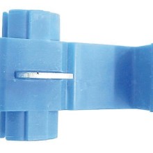 Wiring Connectors Blue Self Stripping Tab Pack of 2 (Blue Pre Insulated Terminals)