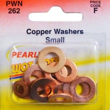 Copper Washers Assorted Small Pack Of 15