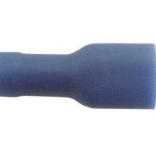 Wiring Connectors Blue Female Bullet 6.3mm Pack of 3 (Blue Pre Insulated Terminals)