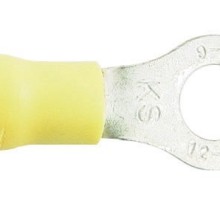 Wiring Connectors Yellow Ring 6mm (Yellow Pre Insulated Terminals) Pack Qty Pack of 2