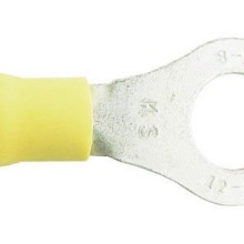 Wiring Connectors Yellow Ring 8mm (Yellow Pre Insulated Terminals) Pack Qty Pack of 2
