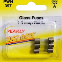 Fuses DIN Glass Pack Of 3 (Glass Fuses) Amps 1.5A