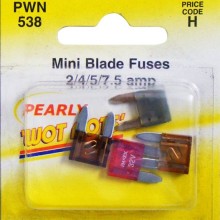 Fuses Mini Blade Assorted Pack Of 4 (Mini Blade Fuses)