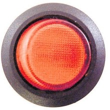 Mini Round Switch Illuminated (Switches) Colour Red