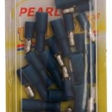 Wiring Connectors Blue Male Female Bullet 5mm Pack of 15 (Blue Pre Insulated Terminals)