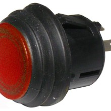 Switch On Off Push Splash Proof (Switches) Colour Red