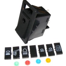 Switch On Off Rocker 3 pin (Switches)