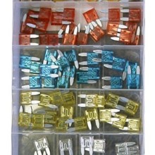 Fuses Auto Mini Blade Assorted Pack Of 100 (Mini Blade Fuses)