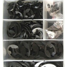 Assorted E Clips Box of 300 (Clips Misc)