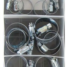 Assorted M S Hose Clips Box of 26 (Standard Hose Clips)