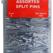 Split Cotter Pins Assorted Pack Of 850 (Split Pins)