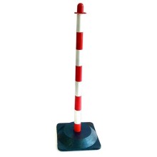 Barrier Chain Post with Rubber Base (Barriers)