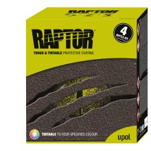 U-Pol Raptor Spray-On Liner Kit - 4 Litre RLTS4 Colour Tintable