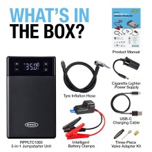 5 IN 1 JUMP START AND TYRE INFLATOR Battery Chargers Tools & Maintenance