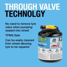 TYRE REPAIR SEALANT Tyre Inflators Tools & Maintenance