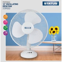 3 Speed Oscillating Desk Fan (Fans) Tools & Maintenance