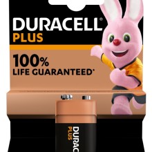 Duracell Power Plus Alkaline Batteries S18717 Type 9V DURACELL S18717