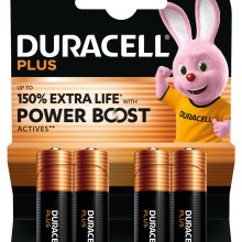 Duracell AA Plus Power With Power Boost - Pack of 4 DURACELL S30943