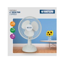Status 2 Speed Fan - 6 STATUS S6DESKFAN1PKB Tools & Maintenance