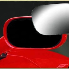 Audi Standard Replacement Mirror Glass with Heated Back Plate (OE Style Heated Mirror Glass)