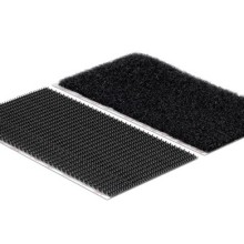 Brand Heavy Duty Stick On Strips 50mm x 100mm Black Pack of 2