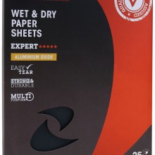 ABRACS Wet & Dry Paper 230x280mm 25 Pack