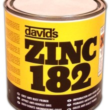 Zinc 182 Anti-rust Primer Z1822.5 Volume 2.5 litre ISOPON Z182/2.5