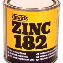 Zinc 182 Anti-rust Primer Z182M Volume 1 litre ISOPON Z182/M