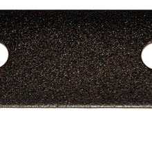 Horizontal Mounting Plate Black (Towbar Accessories)