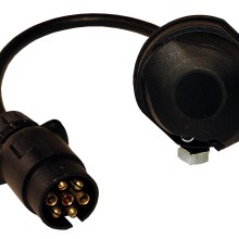 7 Pin 12N Plug to 13 Pin Socket (Plugs & Sockets)