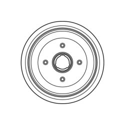 Brake Drum TRW DB4082 OE Ref 811 501 615 B TRW