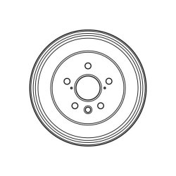 Brake Drum TRW DB4110 OE Ref 42431-32030