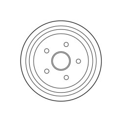Brake Drum TRW DB4145 OE Ref 90168198