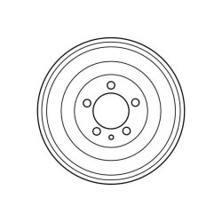 Tambour de frein TRW DB4157 pour CITROËN, FIAT, LANCIA, PEUGEOT OE 424737 TRW