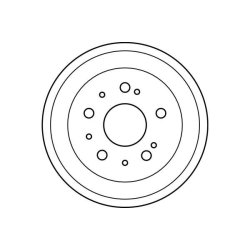 Tambour de frein TRW DB4162 pour CITROËN, FIAT, PEUGEOT OE 424738 TRW