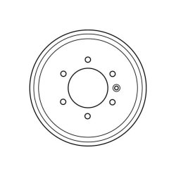 Tambour de frein TRW DB4177 pour VAUXHALL FRONTERA OE 91118872 TRW