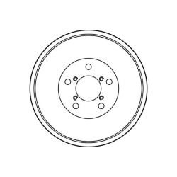 Tambour de frein TRW DB4230 pour SUBARU FORESTER, IMPREZA, LEGACY TRW