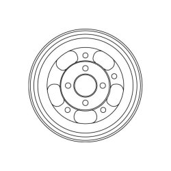 Tambour de frein TRW DB4231 pour GEO, SUZUKI TRACKER, VITARA OE 43511-60A00 TRW