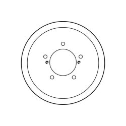Tambour de frein TRW DB4233 pour GEO, SUZUKI TRACKER, VITARA OE 43511-77E00 TRW