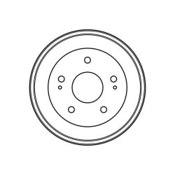 Tambour de frein TRW DB4250 pour HONDA HR-V OE 42610-S2H-000 TRW