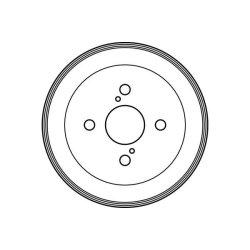 Tambour de frein TRW DB4254 pour SCION, TOYOTA OE 4243152021 TRW