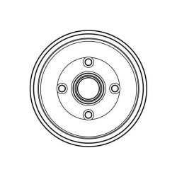 Brake Drum TRW DB4277 OE Ref 96AB-1113-AB TRW