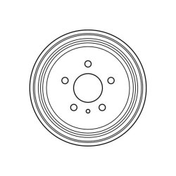 Tambour de frein TRW DB4285 pour VAUXHALL VECTRA, ZAFIRA OE 90538928 TRW