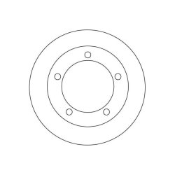 Tambour de frein TRW DB4314 pour FORD TRANSIT OE 4540218 TRW