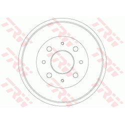 Brake Drum TRW DB4396 OE Ref 11183502070