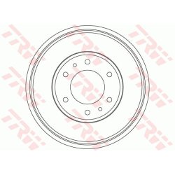 Tambour de frein TRW DB4423 pour MITSUBISHI L200, PAJERO OE MN102439 TRW