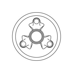 Tambour de frein TRW DB5000 pour DACIA, RENAULT 1310, 1410, 6 OE 7701459791