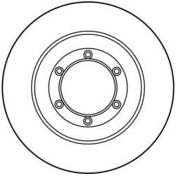 Brake Disc TRW DF2795