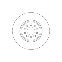 Brake Disc TRW DF3969S OE Ref 0000052155731
